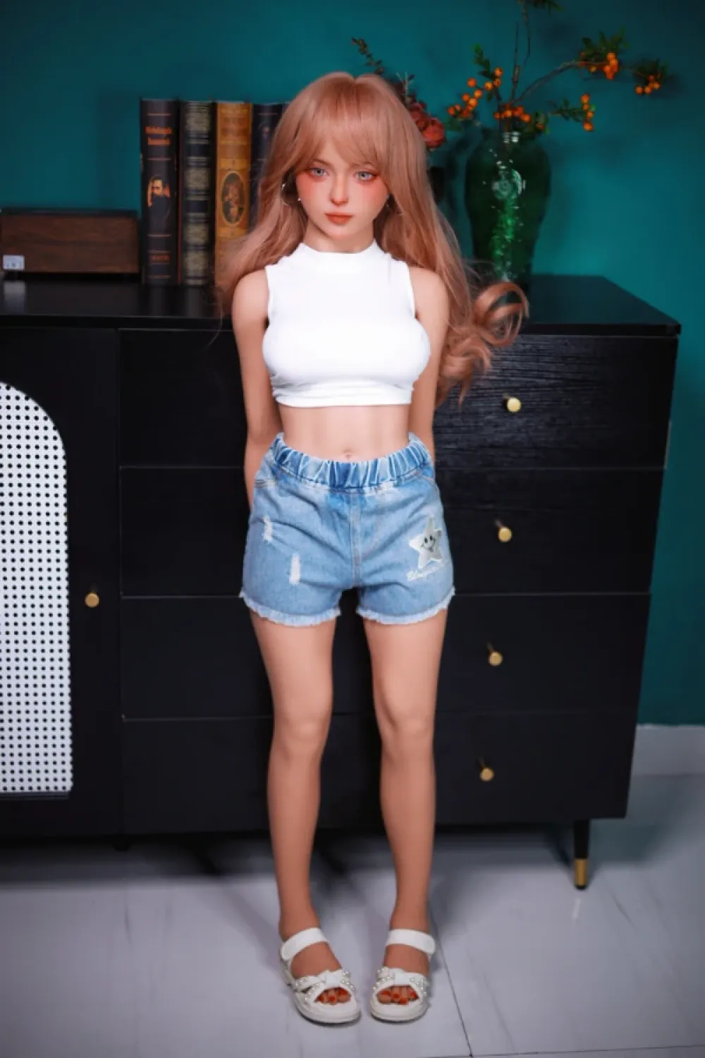 Fire Doll TPE製 妹系 外人ラブドール アイドルっぽい 鈴 128cm #48
