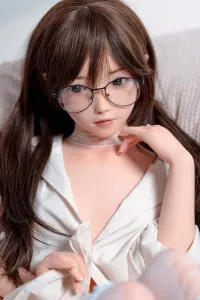 FU Doll シリコンヘッド 眼鏡娘系 誘惑ラブドール 貧乳 小遥 136cm A カップ #J023