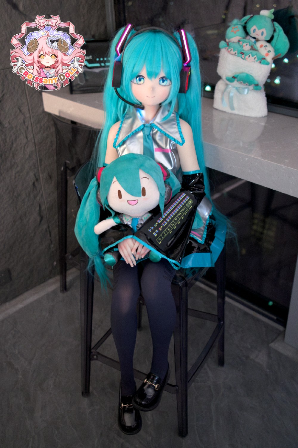 Croissant Doll 羊角社 PVCヘッド 愛され顔 アニメスタイル デカールメイク B03 155cm N 初音未来2