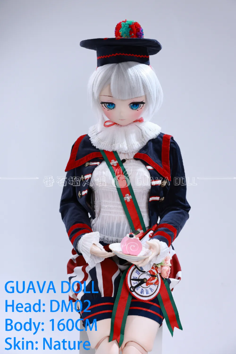 Guava Doll 手描きメイク BJDドール 球体関節ボディ ビニール製（PVC）160cm DM02 海里