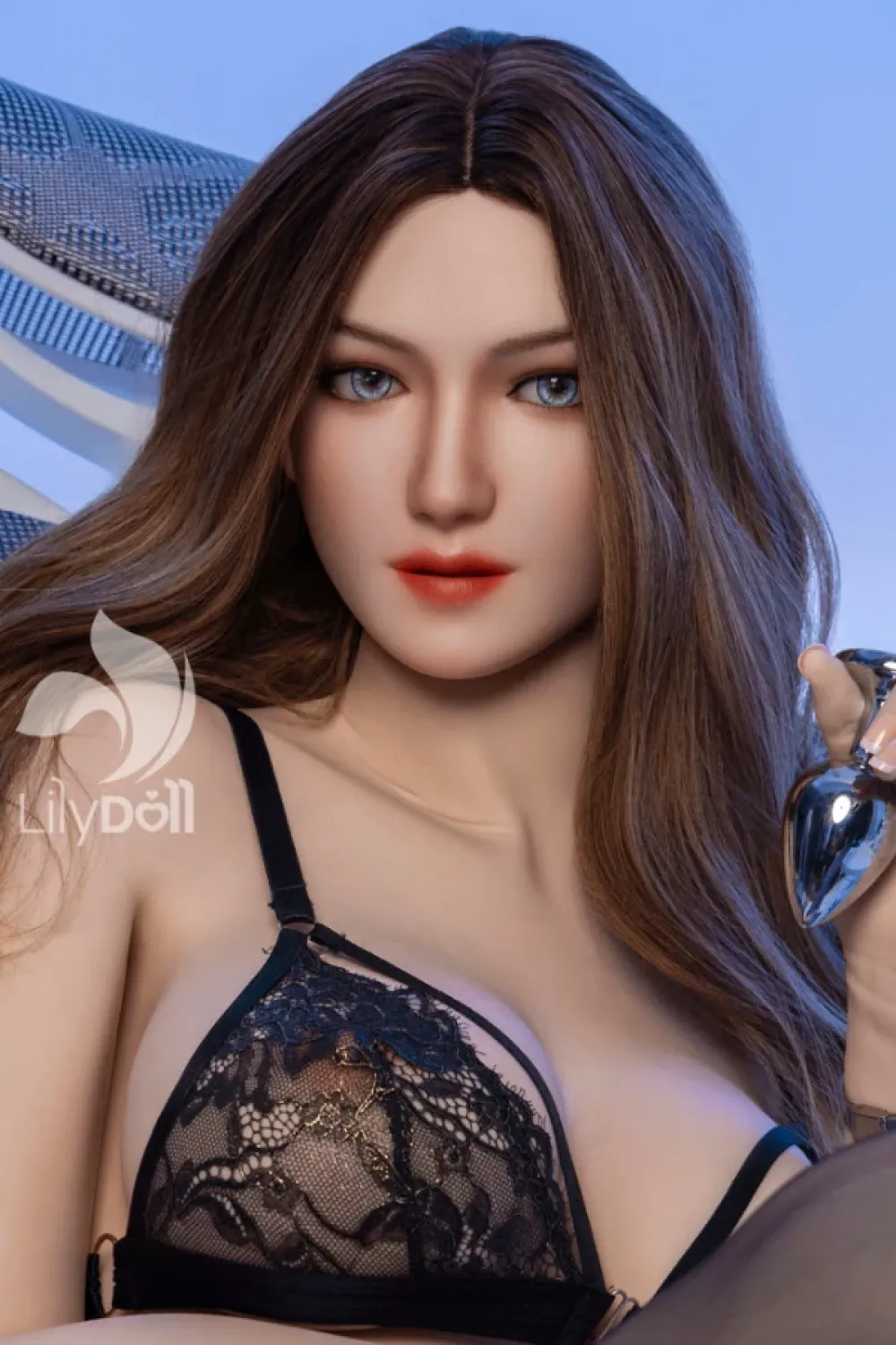 Lily Doll 168cm Fcup シリコンヘッド+TPE体 LD004 LH033A-A Natural Selene-A 巨乳ラブドール
