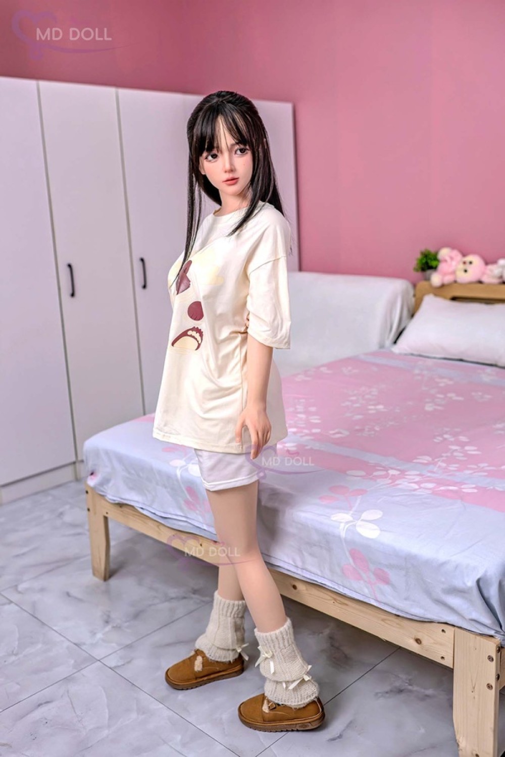 MD Doll 150cm シリコン 150cm medium chest （E cup）+M14(Poppy 元元) 巨乳ラブドール