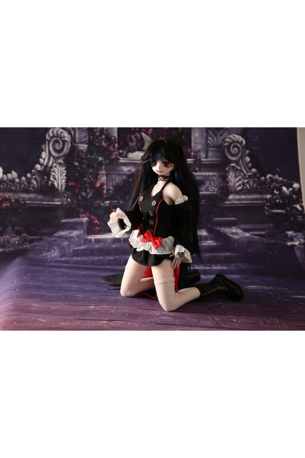 HC Doll フィギュアドール 鬼 コスプレ セックス使用可能 PVCヘッド＋シリコンボディ 60cm XS マキナ