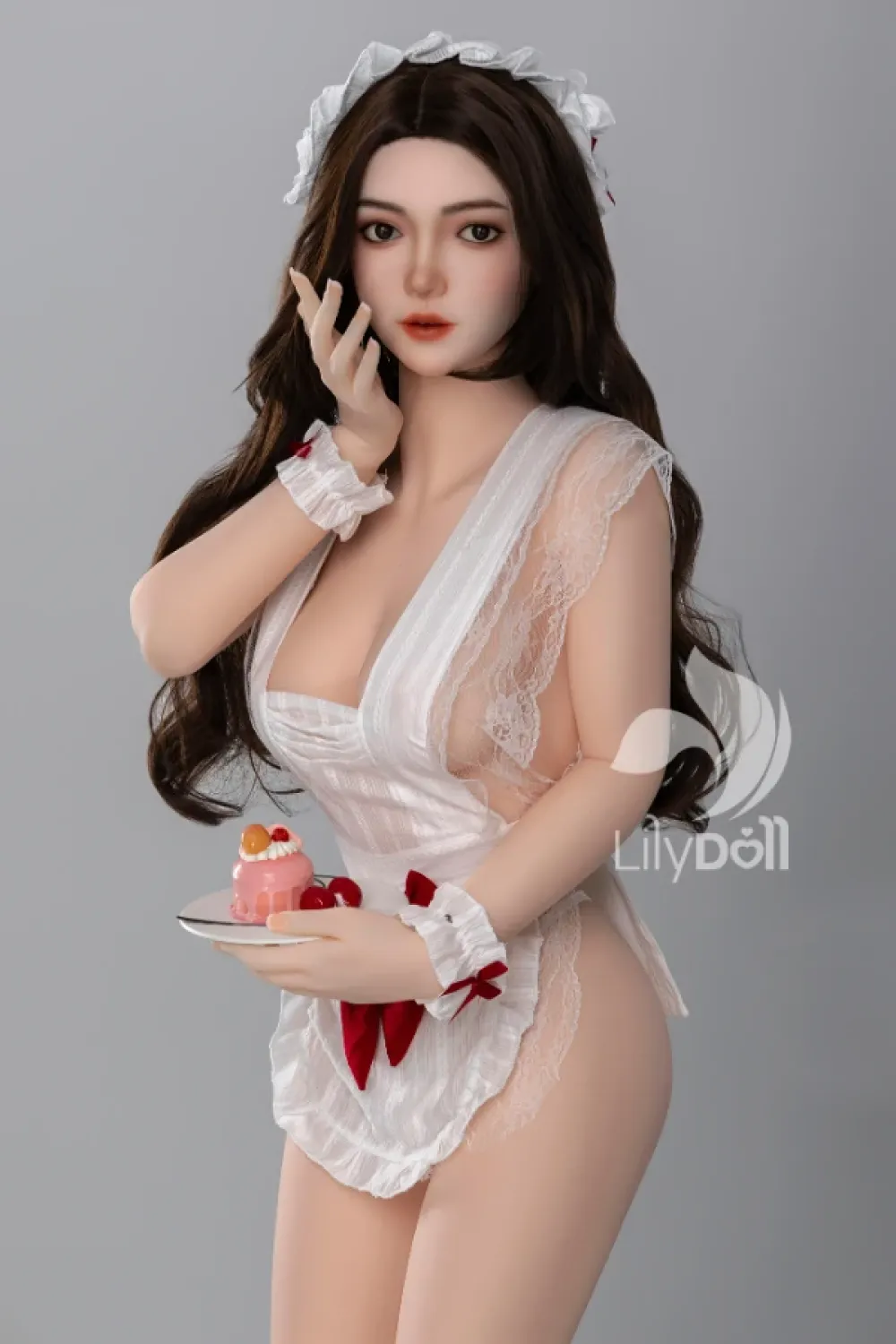 Lily Doll 158cm シリコンヘッド+TPE体 LD005 158cmD LH030A-C White Elara-C コスプレ系ラブドール
