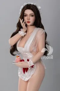 Lily Doll 158cm シリコンヘッド+TPE体 LD005 158cmD LH030A-C White Elara-C コスプレ系ラブドール