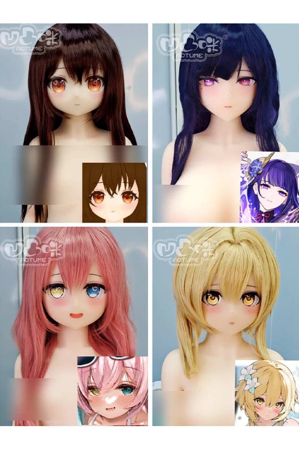 Aotume Doll ヘッドカスタマイズ専用ページ アニメ風