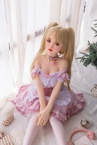 Mese Doll シリコンヘッド+TPE体 金髪 清楚系ドールラブドール 星音 145cm
