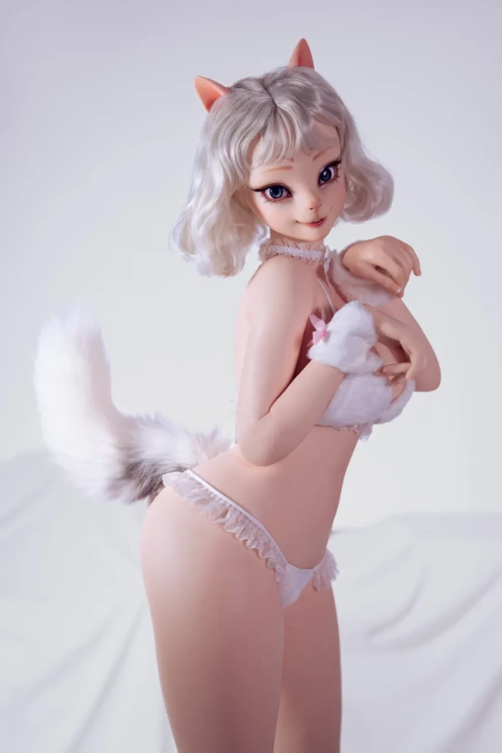 SY Doll シリコン製 変態 猫女ラブドール コスプレ ベッキー 164cm #S32