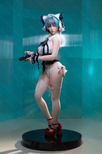 Bezlya doll 2.0 シリコンヘッド 妹系 ポチャリラブドール コスプレ ビオラ（チェシャ） 2番メイク 155cm M