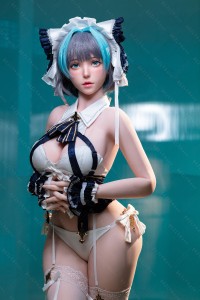 Bezlya doll 2.0 シリコンヘッド 妹系 ポチャリラブドール コスプレ ビオラ（チェシャ） 2番メイク 155cm M