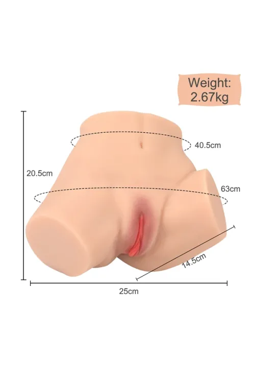 ミニ トルソー 安い オナホ おすすめ お尻 2.6kg eva