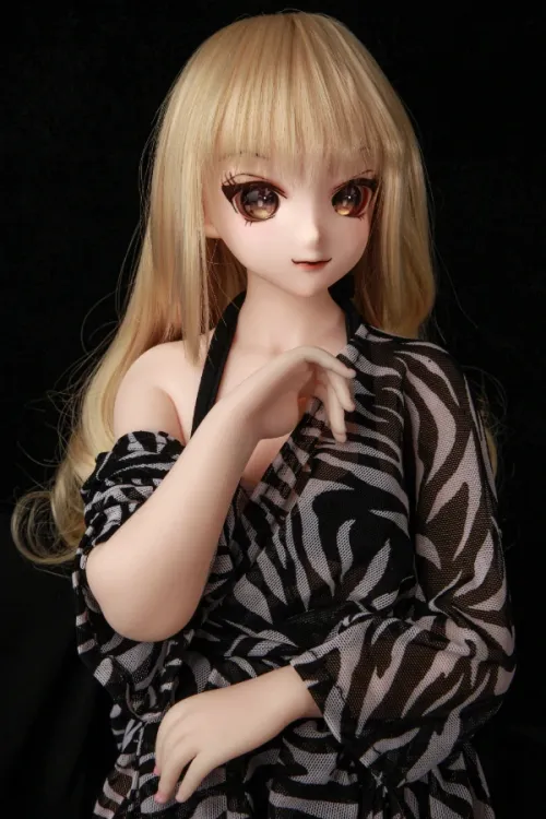 Climax Doll 金髪 ラブドール フィギュア シリコンボデイ PVCヘッド J60cm XS Nagisa(Cinnamon)