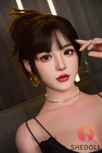 She Doll シリコンヘッド ボディ材質選択可能 お姉さん系ダッチワイフ 美人 可動式顎が対応可能 苏月凝 165cm Eカップ