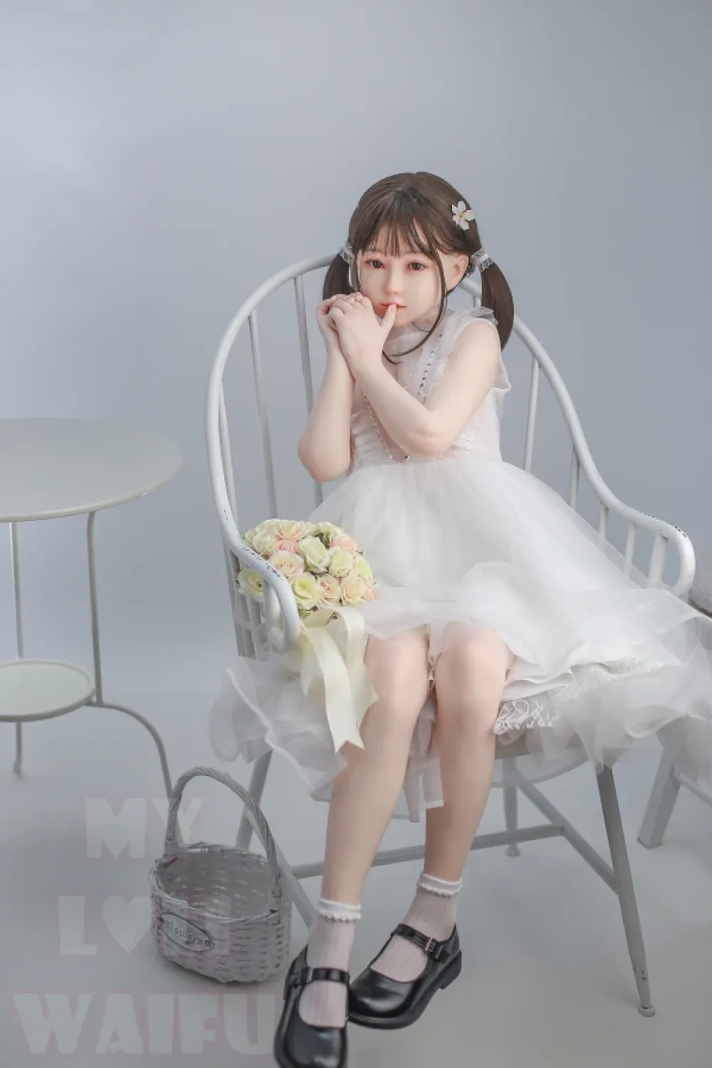 MLW DOLL シリコン製 妹系 甘えん坊ラブドール 可憐 顎機能追加可能 あや 127cm A カップ #66B
