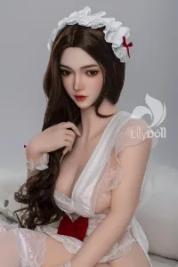 Lily Doll 158cm シリコンヘッド+TPE体 LD005 158cmD LH030A-C White Elara-C コスプレ系ラブドール