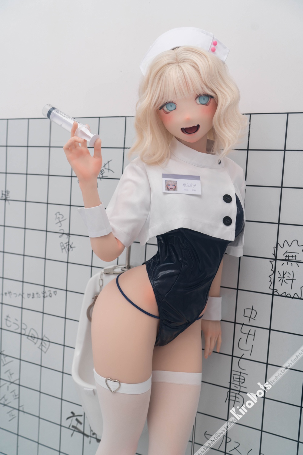 Kira Dols シリコン製 妹系 金髪ラブドール 痴女 ROS口腔付き ウメガワ クラコ 155cm Bカップ