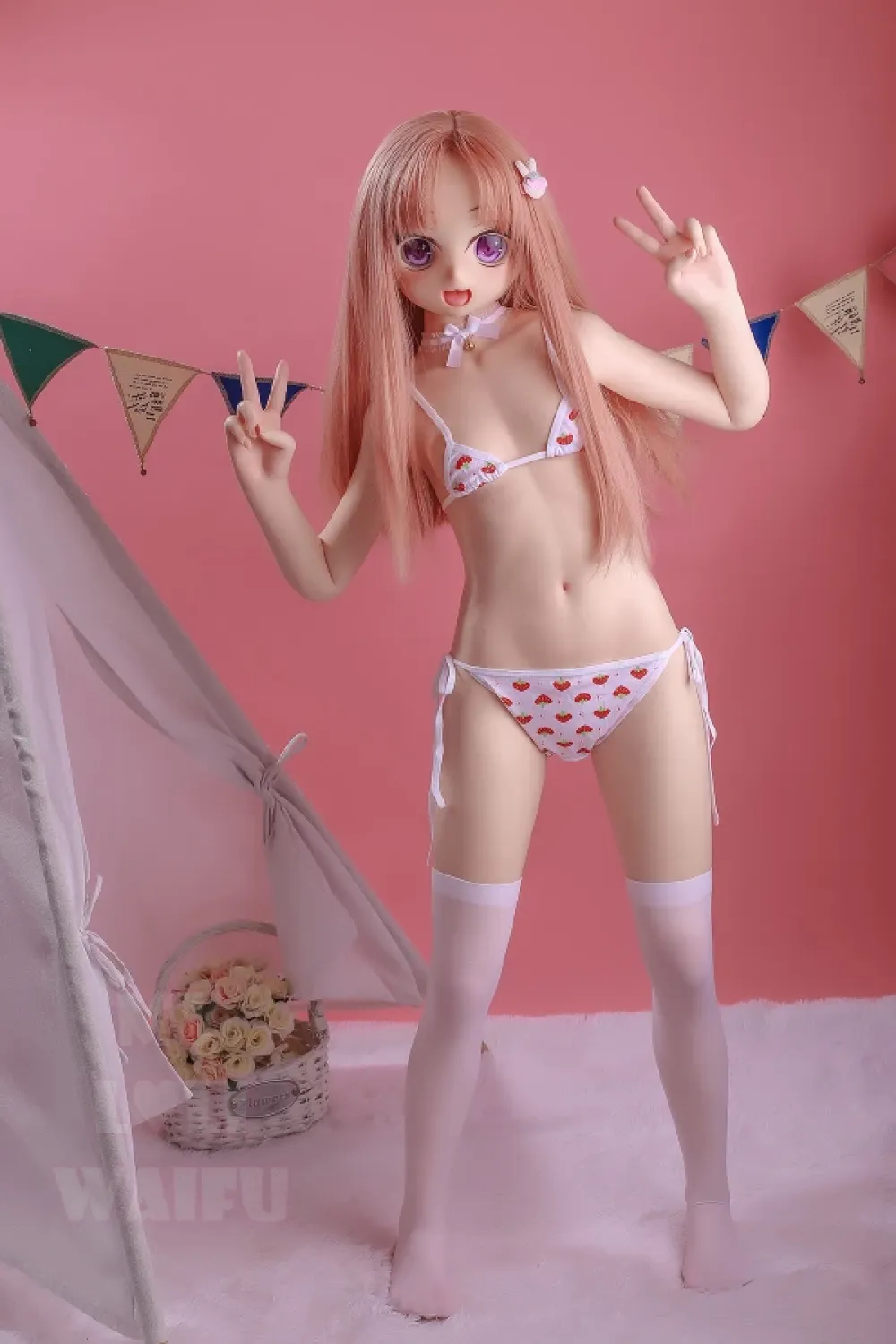 MLW DOLL シリコン製 妹系 アニメ顔ラブドール 元気 さくら 127cm A カップ #71