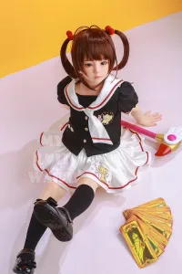 MLW DOLL シリコン製 コスプレ系 魔法少女ラブドール 萌え ここ 108cm AA カップ #98