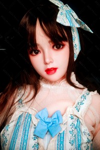 綺麗な純粋清楚系ドール シリコンヘッド ラブドール 鈴蘭 149cm