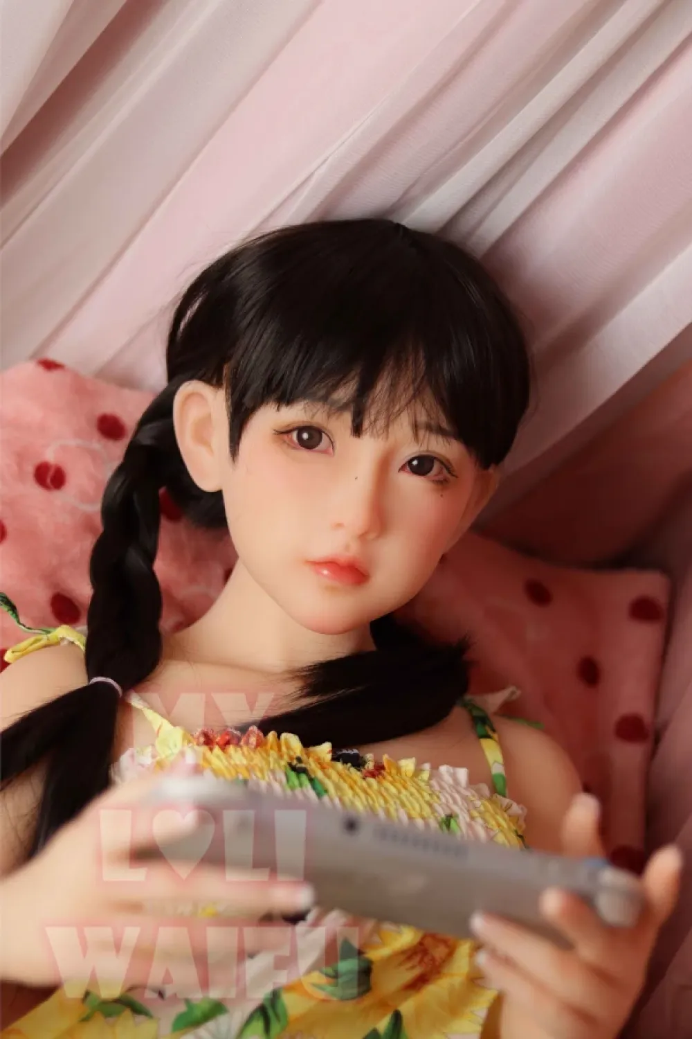 MLW Doll キス待ち顔 貧乳 リアルダッチワイフ TPE Doll 138cm AA Haruki