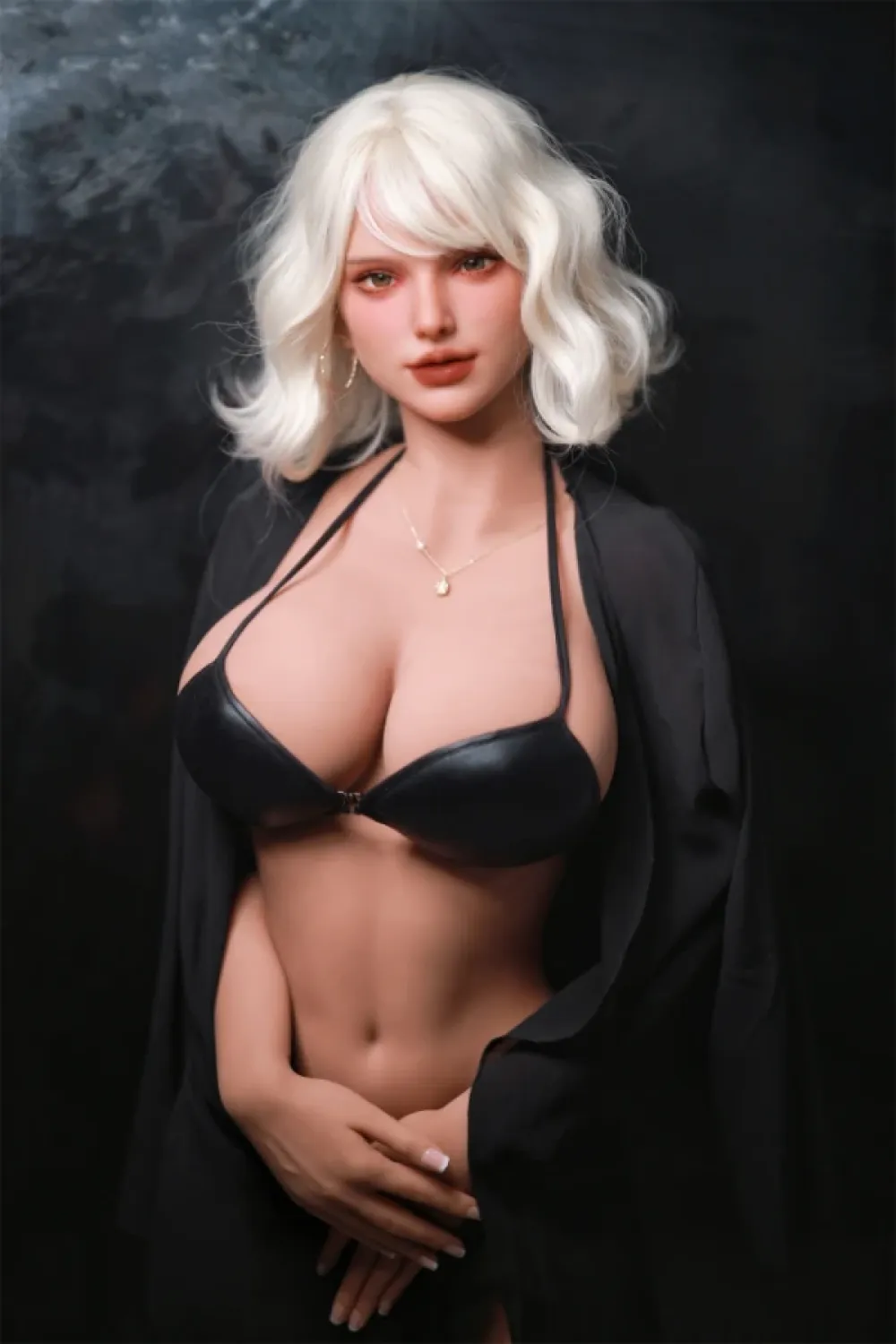 Fire Doll TPE製 お姉さん系 白髪ラブドール 外人 ROSSI 166cm E cup