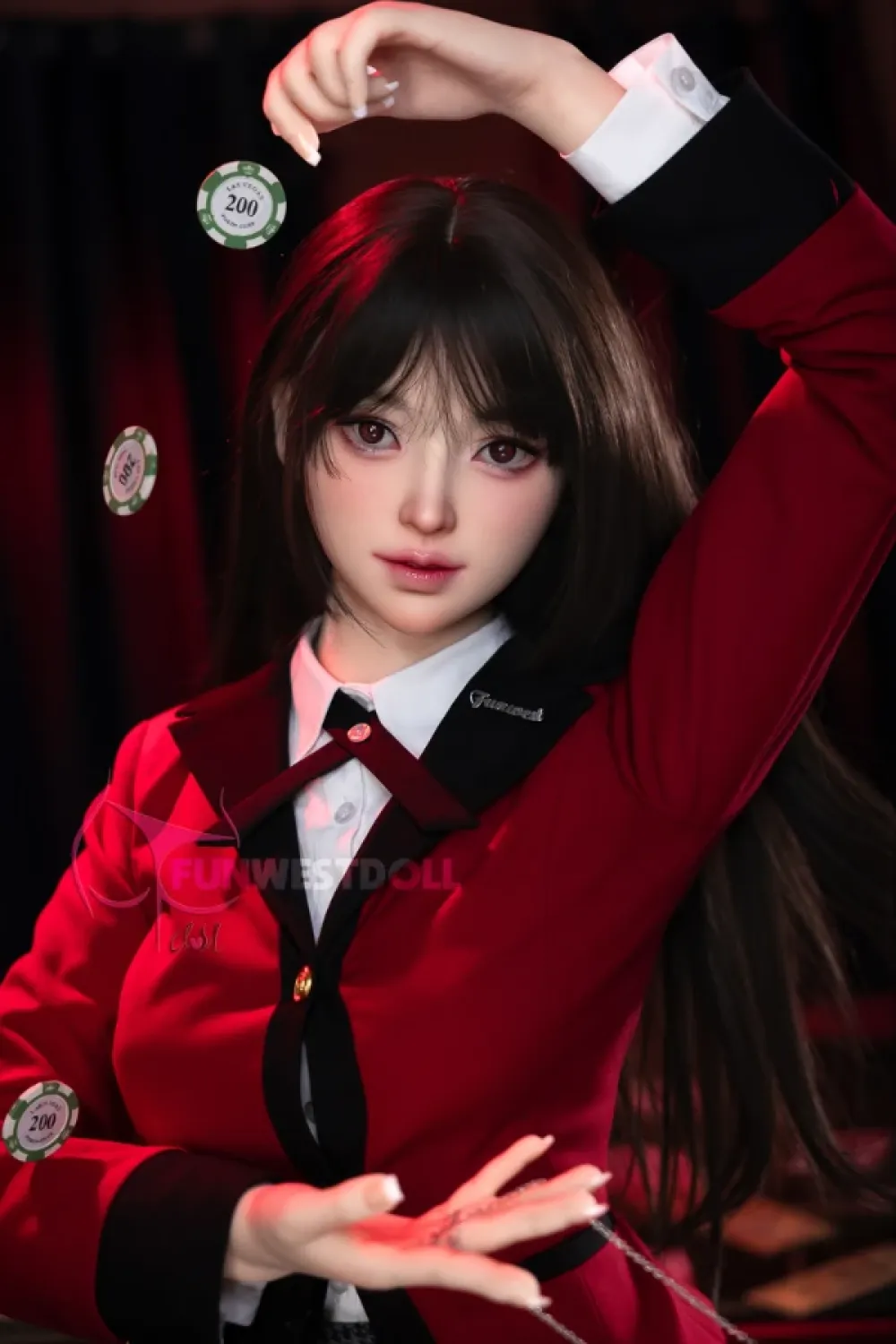 Funwest Doll シリコン製 コスプレラブドール アイドルっぽい Alice 159cm A cup #038S