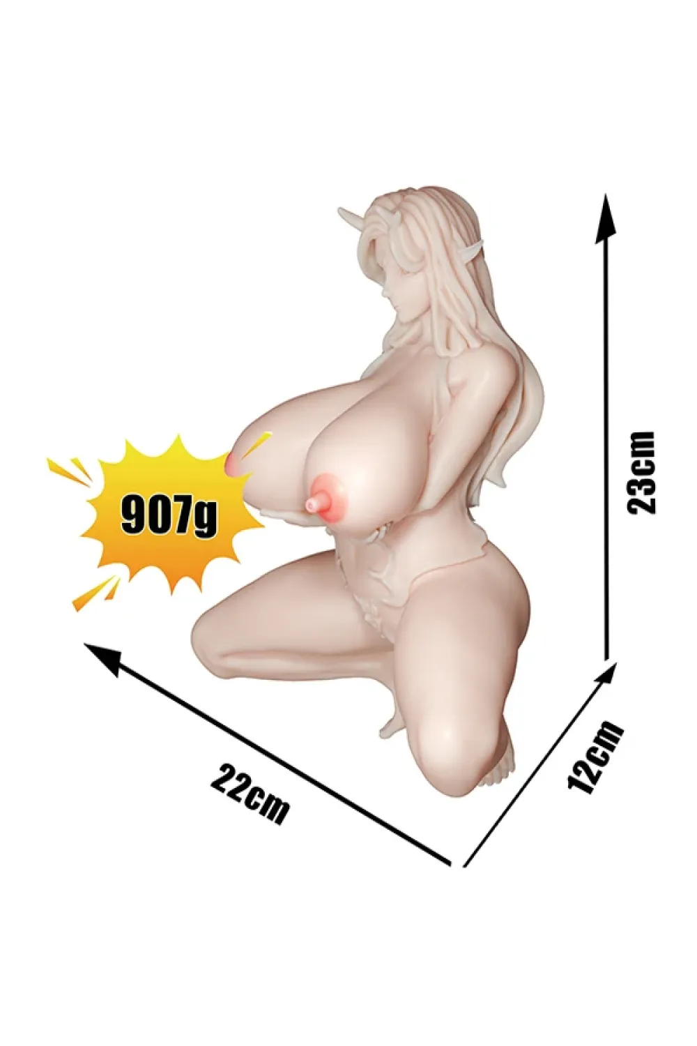 変態 ラブドール 巨乳 シリコン ダッチワイフ 購入 Ling 23cm