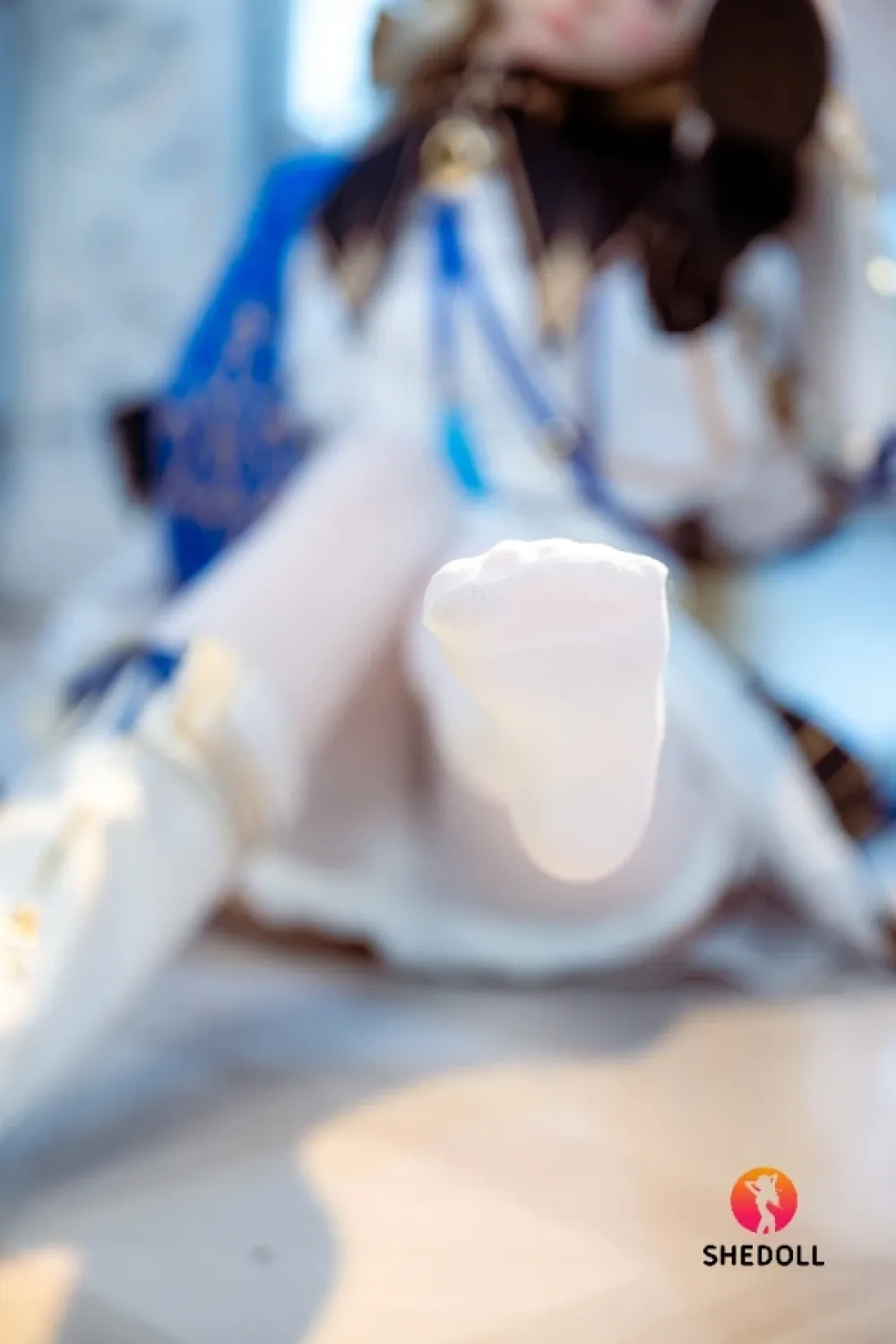 She Doll シリコンヘッド ボディ材質選択可能 コスプレ系 金髪ラブドール 萌え 可動式顎が対応可能 熙熙（COSフィービー） 152cm A カップ