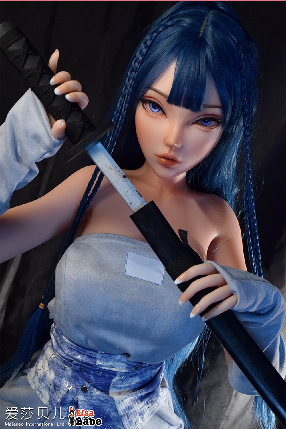 ElsaBabe Doll 148cm Lcup シリコン DHR005-Miyamoto Kyoko アニメ系ラブドール
