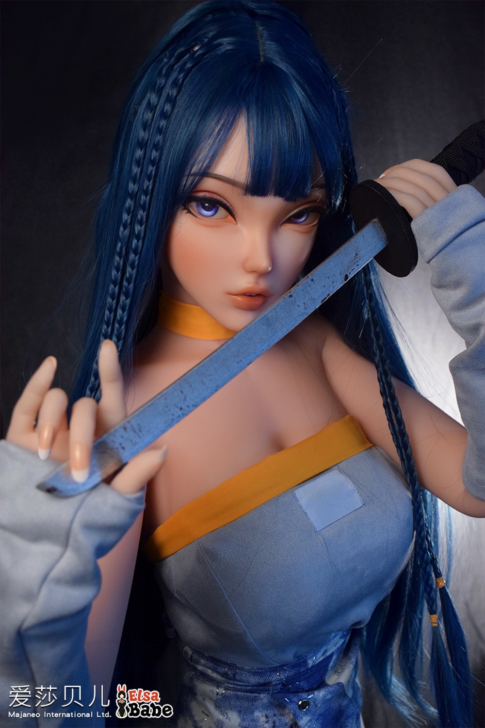 ElsaBabe Doll 148cm Lcup シリコン DHR005-Miyamoto Kyoko アニメ系ラブドール