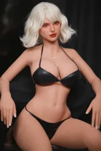 Fire Doll TPE製 お姉さん系 白髪ラブドール 外人 ROSSI 166cm E cup