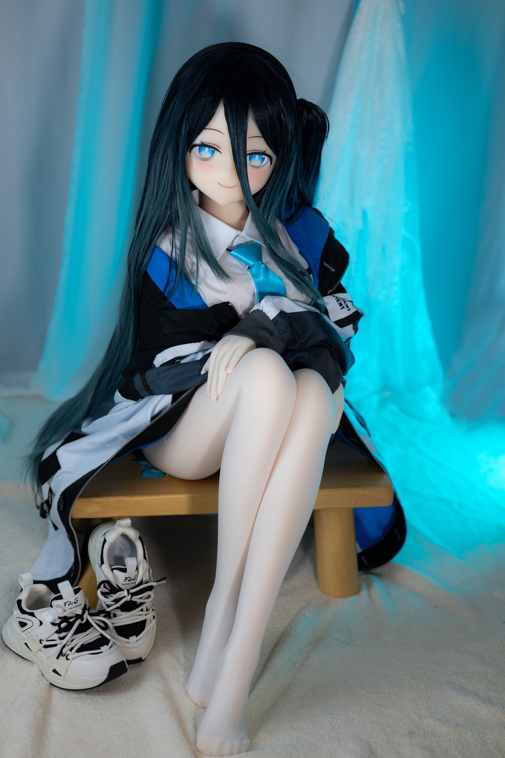 Aotume Doll 145cm Bcup シリコンヘッド+TPE体 爱丽丝 アニメ系ラブドール