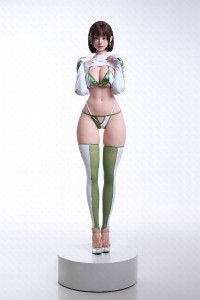 Aitia doll シリコン製 水着ラブドール レースクイーン 0301 風鈴 1番メイクUltra 2.2CF 155cm M