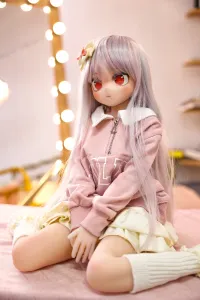 Dimu Doll PVCヘッド＋TPEボディ 妹系 ミニラブドール アニメ顔 リリス 85cm