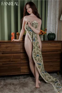 Fanreal Doll 整った顔立ち シリコンブドール セクシー 可動口付き 158cm-Bcup Yuki fair 01