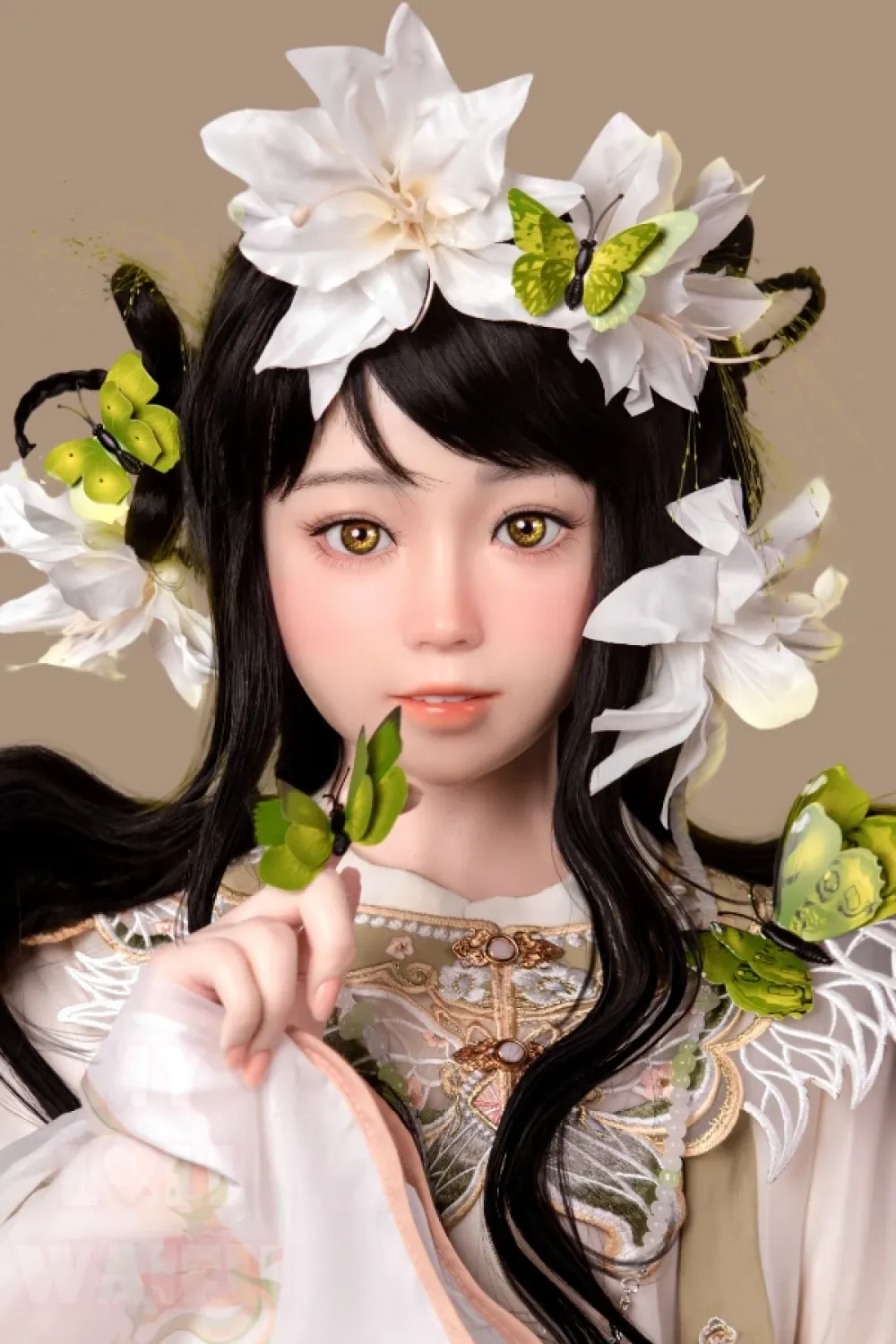 MLW DOLL シリコン製 妹系 中華風ラブドール 縄縛り あや 127cm A カップ #66