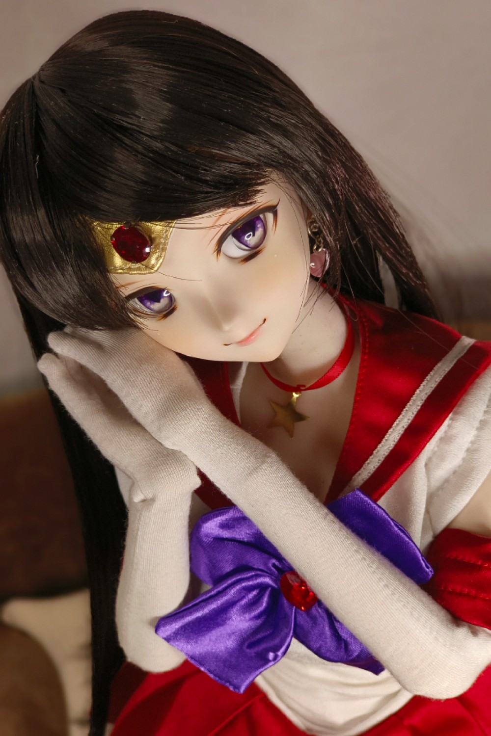 HC Doll フィギュアドール コスプレ セックス使用可能 PVCヘッド＋シリコンボディ 60cm XS 火野レイ
