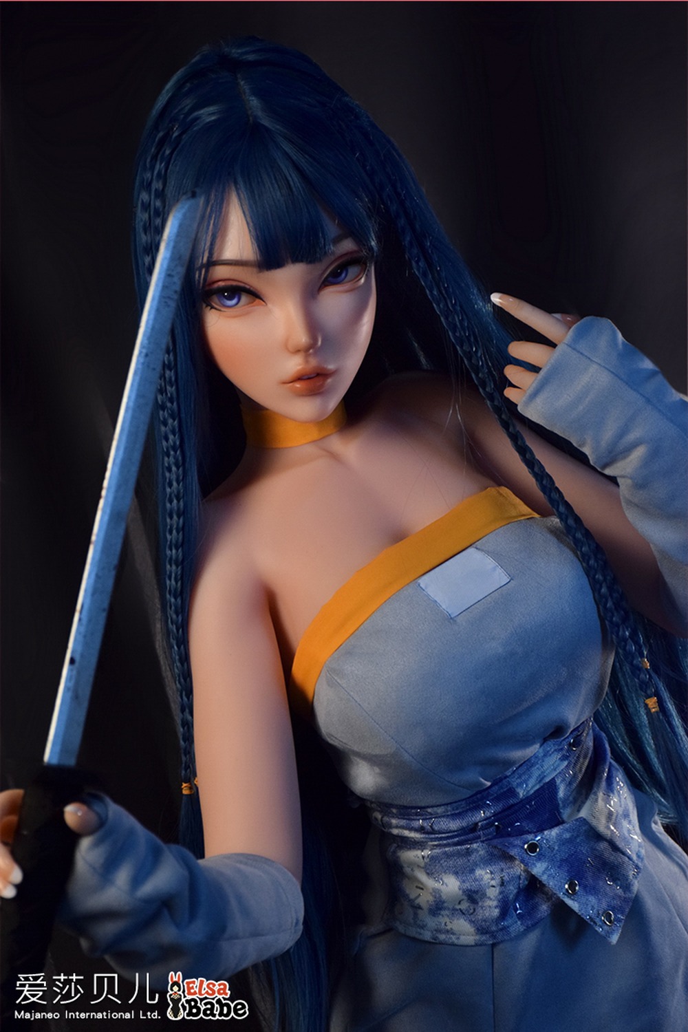 ElsaBabe Doll 148cm Lcup シリコン DHR005-Miyamoto Kyoko アニメ系ラブドール