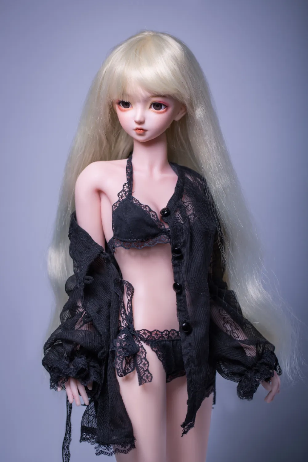 60cm ラブドール 樹脂製ヘッド+シリコンボディBaby