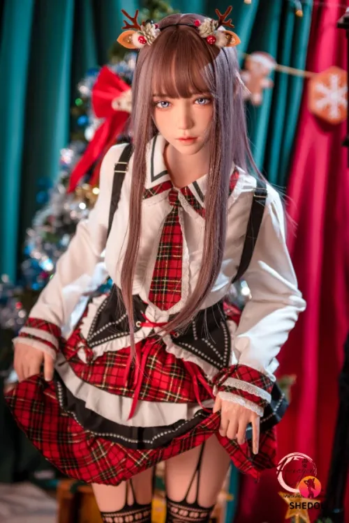 She Doll シリコンヘッド ボディ材質選択可能 クリスマス系ダッチワイフ 綺麗 可動式顎が対応可能 楚玥 168cm D カップ
