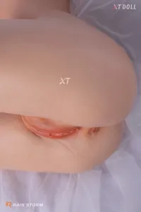 XT DOLL おしゃれな トルソー シリコン製 ゼロ逆突き膣付き 37cm