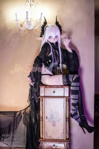 WM DOLL エルフ耳 TPEボデイ PVCヘッド アニメドール 魔界の姫君 玲瓏 159cm Y#009