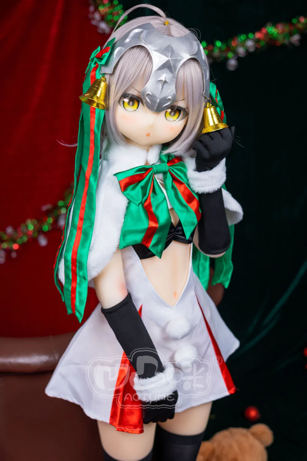 Aotume Doll 天真爛漫 アニメ ラブドール 135cm AA-cup fat 123幼贞德 癒しい