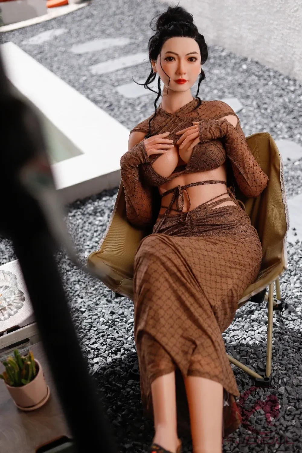 FJDoll シリコン製 熟女ラブドール セクシー Yiyi 168cm E cup