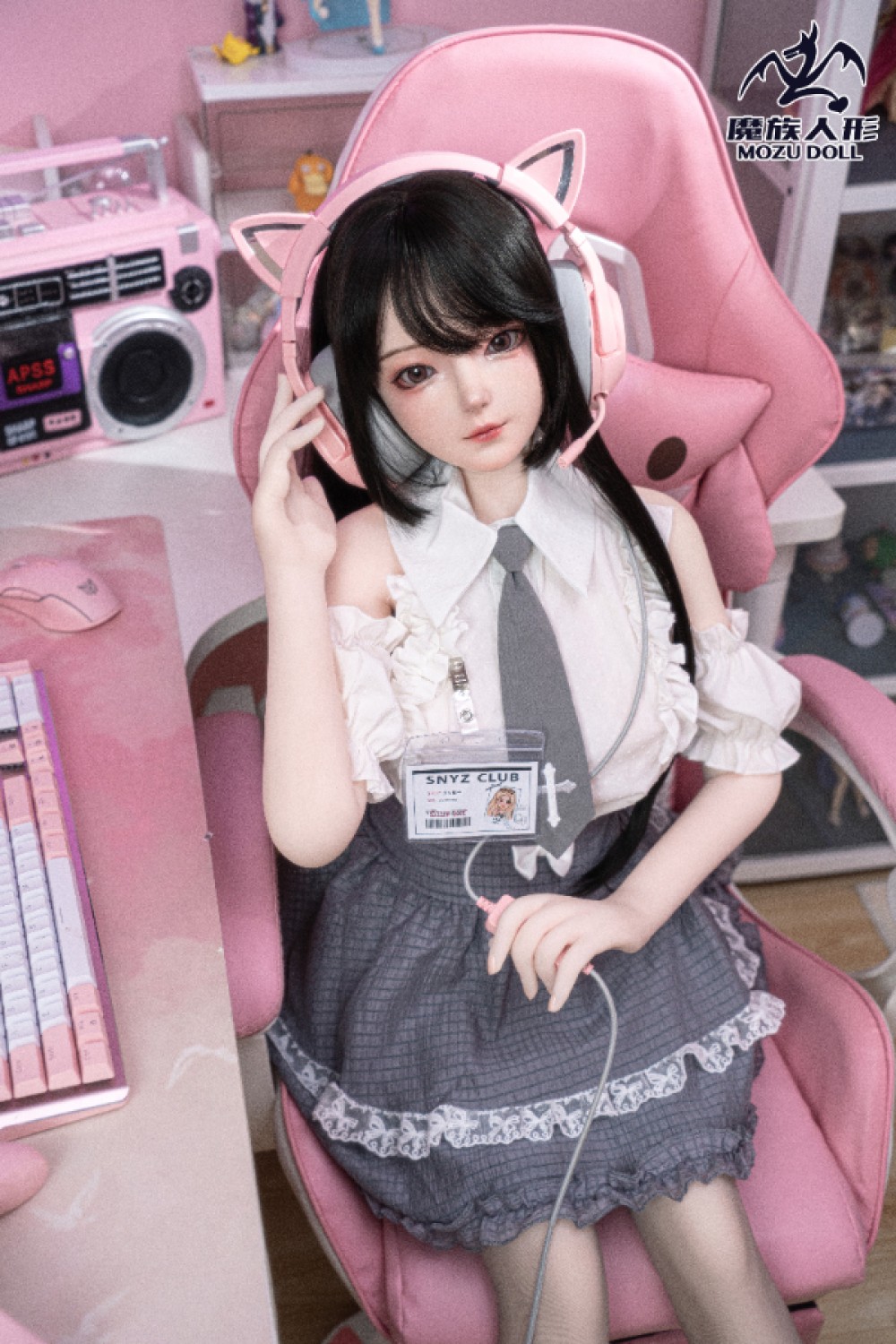 Mozu Doll リアルドール フルシリコン 甘やかされたい系 150cm 椰子(Cocos) 大胸 魔趣シリーズ
