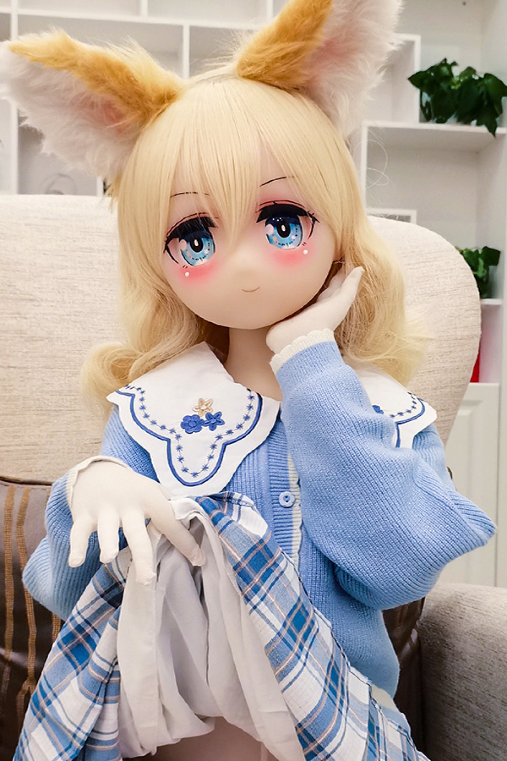 Aotume Doll アニメ 癒しい 清楚系ドール ラブドール Aotume Doll 心春 135cmA-cup-slim
