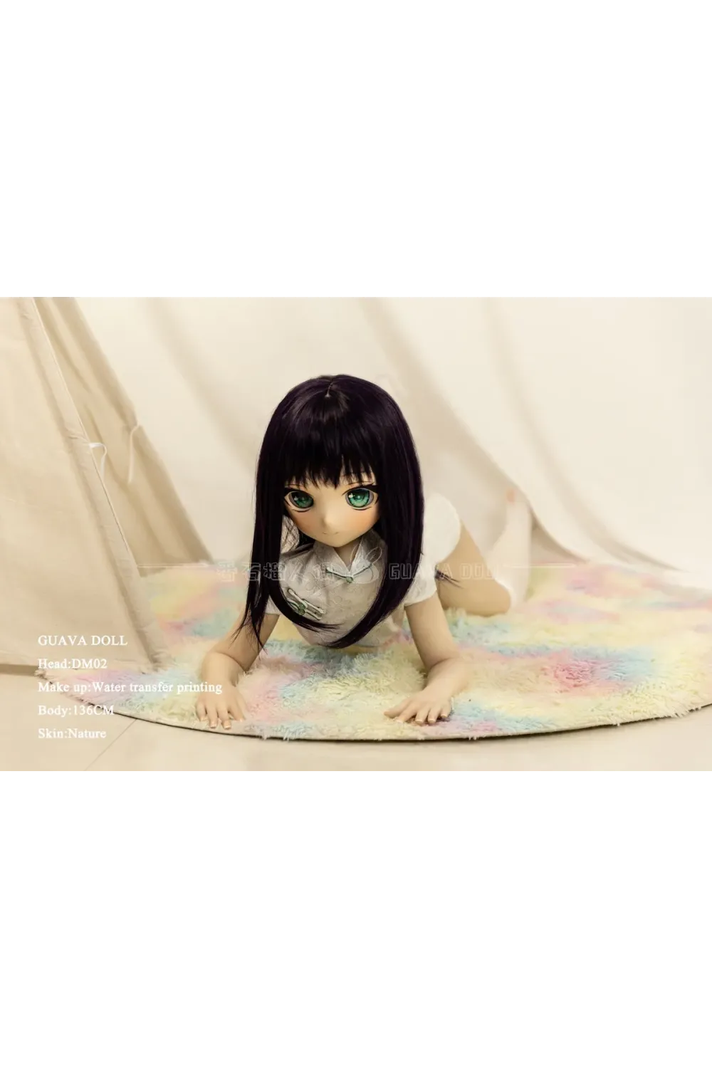 Guava Doll 136cm AAcup PVCヘッド+TPEボディ 136 等身大リアル系ラブドール