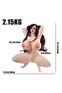 MRL DOLL シリコン製 変態系 ミニダッチワイフ アニメ顔 奈々 31cm