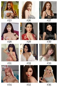 BB dollシリーズ シリコン製頭部のみ ヘッド単体販売