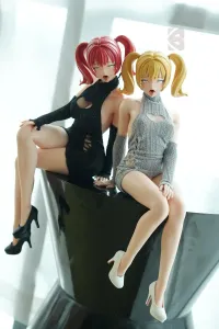 「無料下着セット付属」BC Doll シリコン製 金髪系 ミニラブドール アへ顔 Nana 60cm F03A